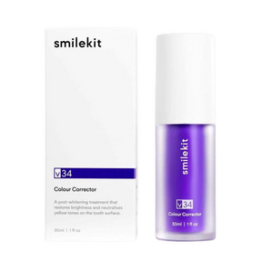 Smilekit V34 Colour Corrector Serum - Blanchiment Dentaire Instantané  | Technologie de blanchiment des dents cliniquement prouvée