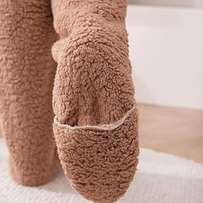 Chaussettes Douillettes Doublées en Polaire - Couvre la Jambe