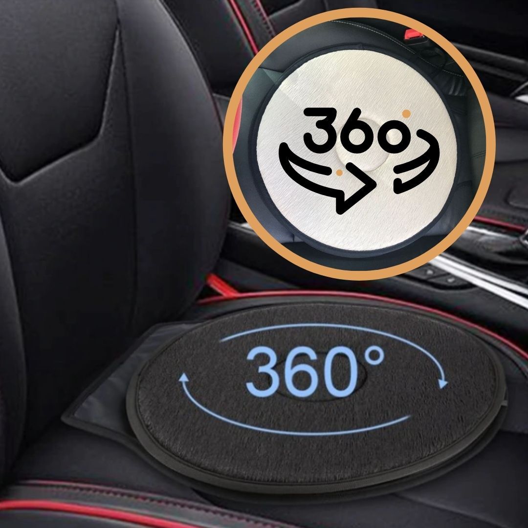 coussin pivotant à 360 degrés pour voiture