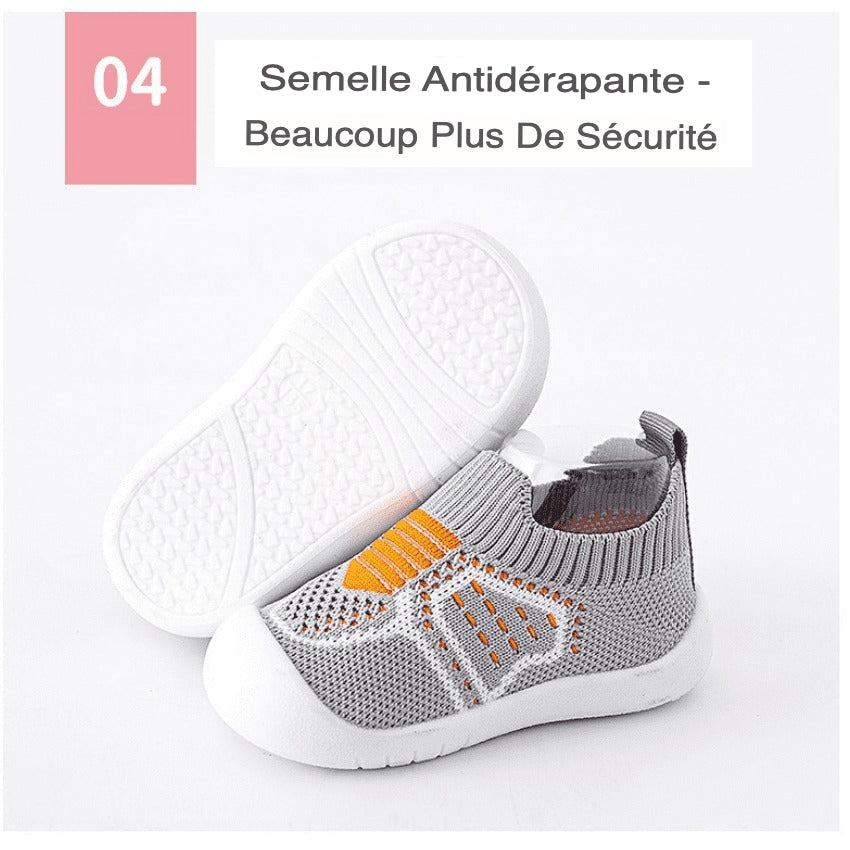 Chaussons Respirants pour Enfants en Maille SUMMER SPORT - Confortables, Respirants, Antidérapants 0-4 Ans