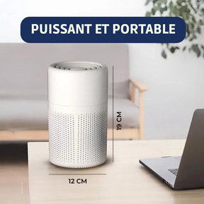 Purificateur d'air AirClean KSA4 - Avec filtre HEPA et fonction ioniseur