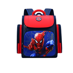 Sac à dos Enfant Premium de Grande Capacité Super Héros - Captain America et Spider-Man