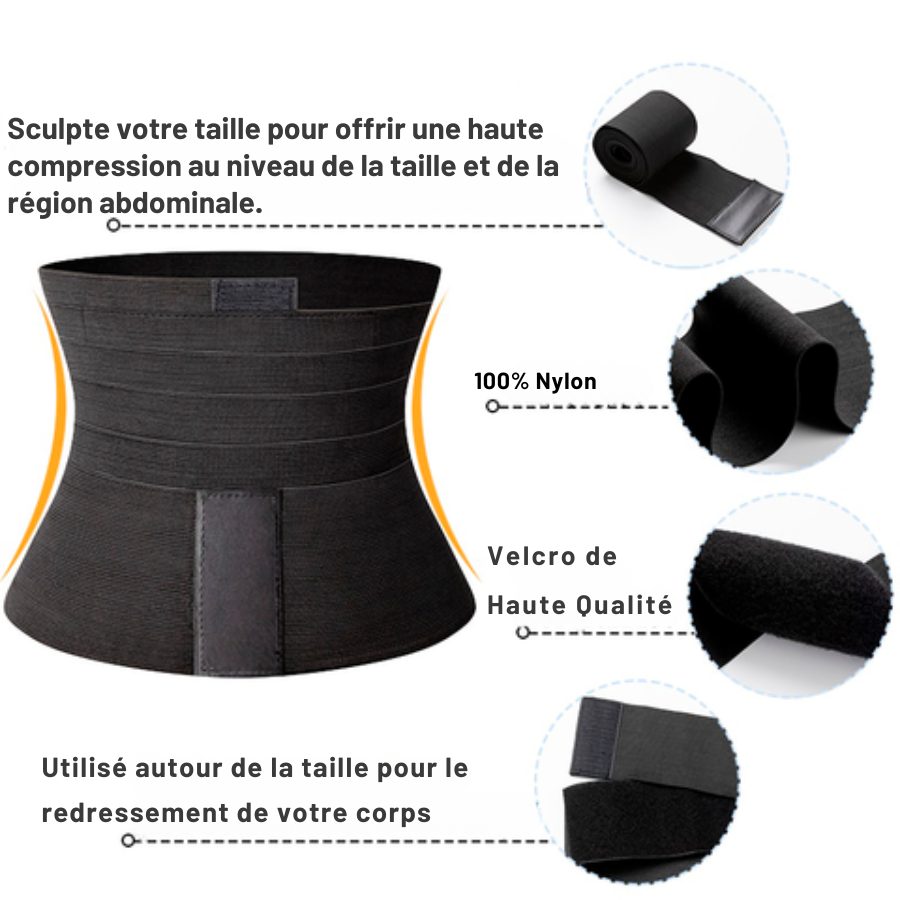 Ceinture de soutien abdominal pour la taille inférieure