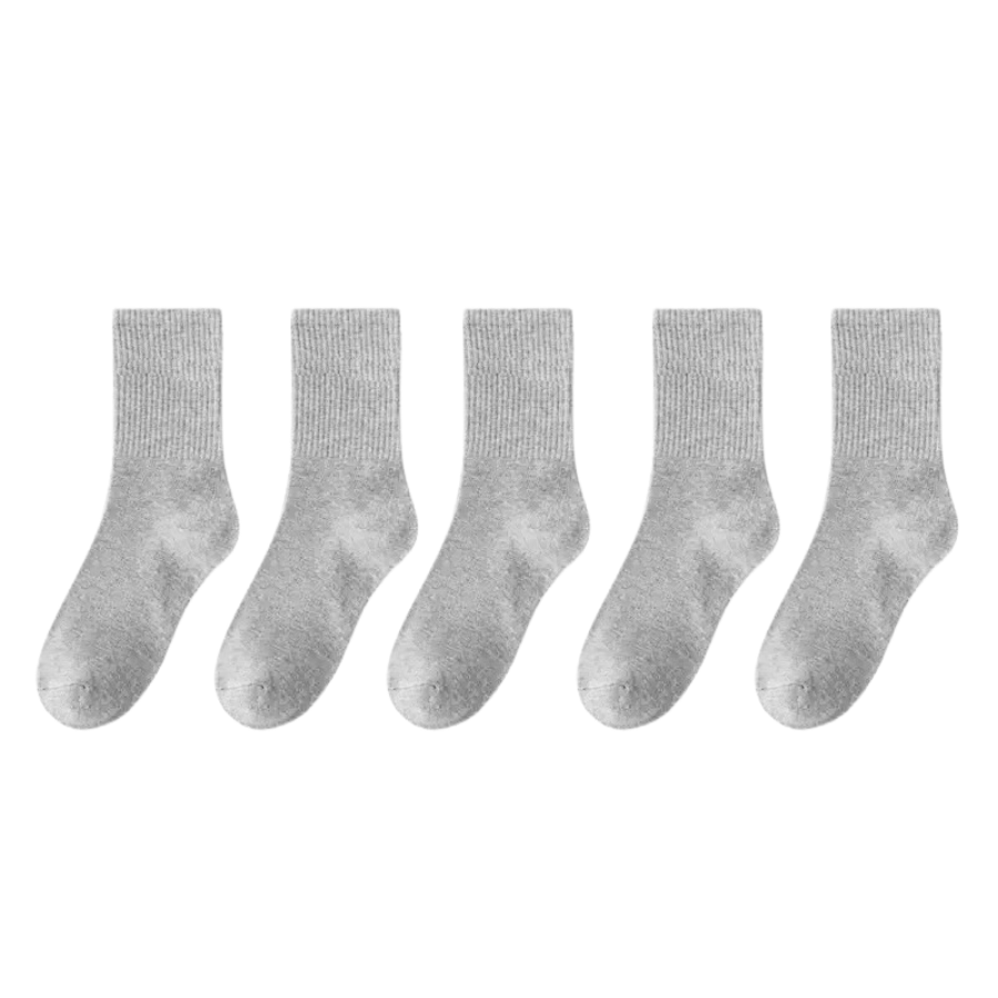 Chaussettes en Coton Péruvien Peigné Mi-Mollet | Liquidation 50% de réduction + LIVRAISON GRATUITE