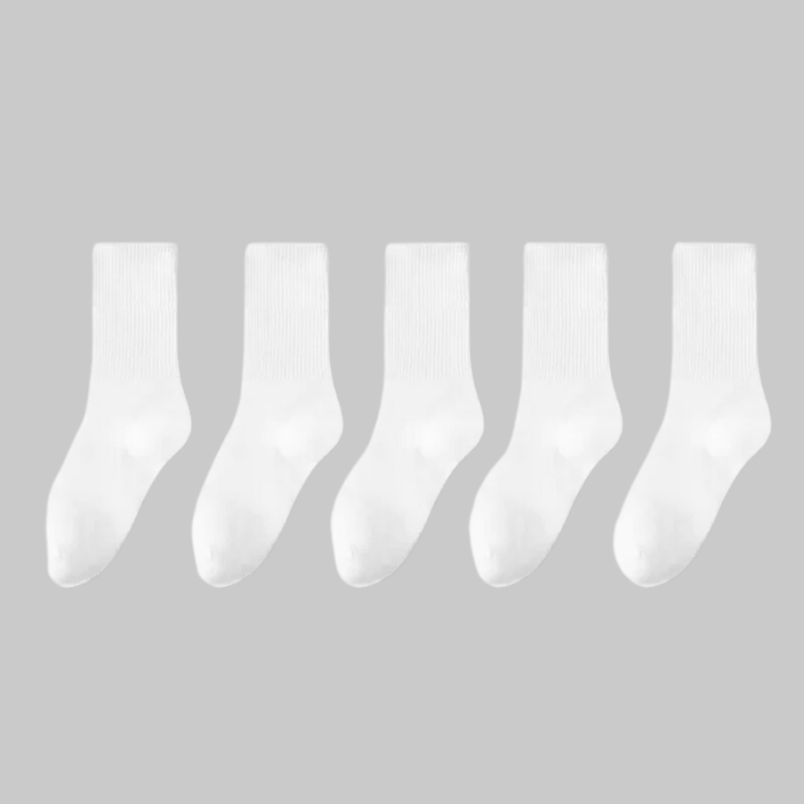 Chaussettes en Coton Péruvien Peigné Mi-Mollet | Liquidation 50% de réduction + LIVRAISON GRATUITE