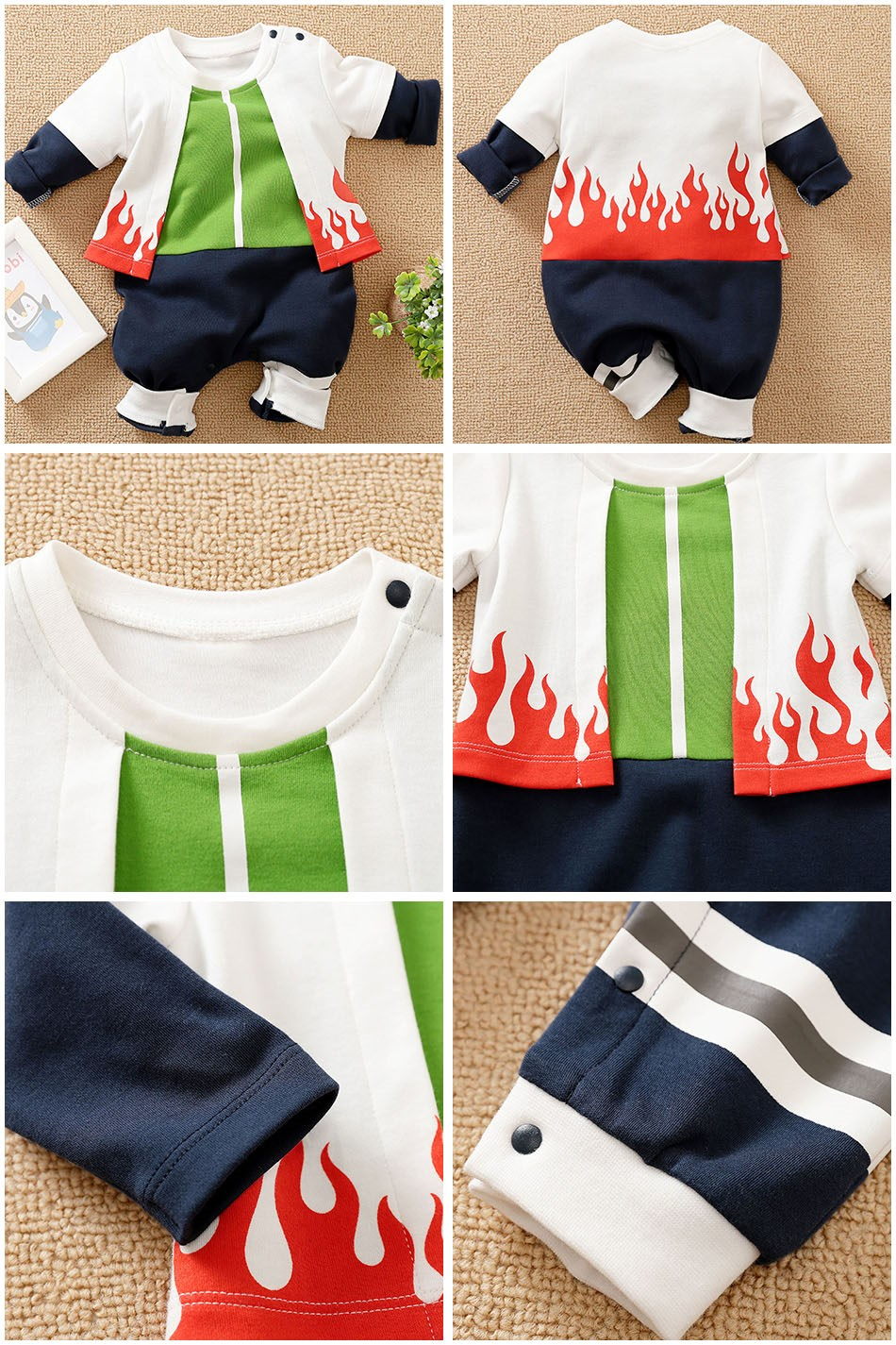 Vêtements de Bébé Anime - Naruto, Dragon Ball, One Piece et Demon Slayer [LES PLUS VENDUS]