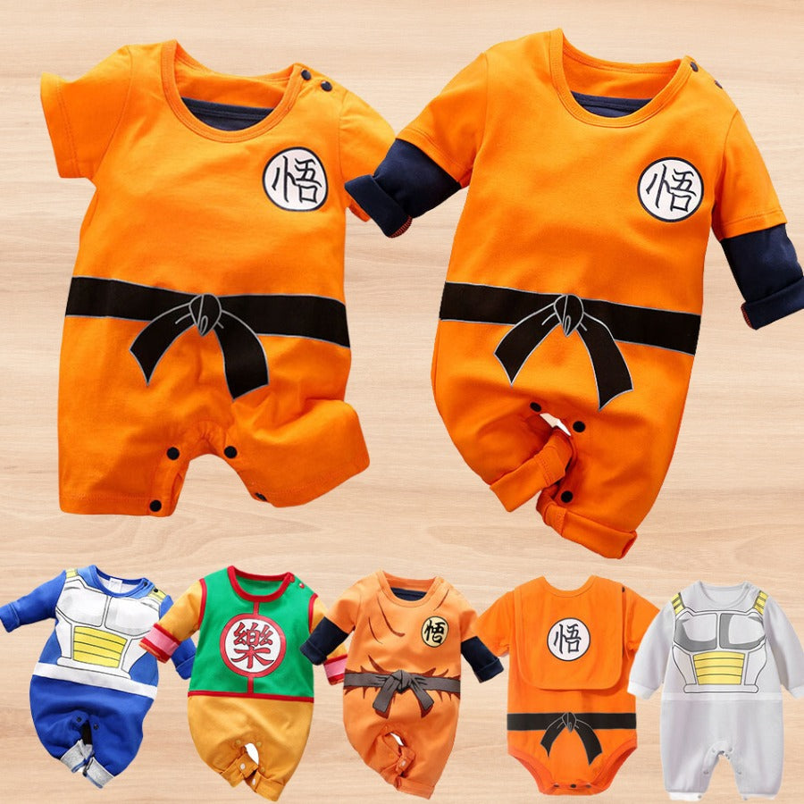 Vêtement de Bébé Cosplay Dragon Ball Z - Combinaison de Bébé Cosplay