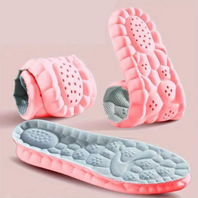 Semelles Confortables pour Femmes, élastiques et respirantes, taille personnalisable pour baskets sportives et décontractées, absorbantes de transpiration [Achetez 2, recevez 4 paires]