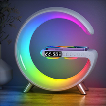 Éclairage G-Speaker RGB - Chargeur sans fil, réveil et haut-parleur