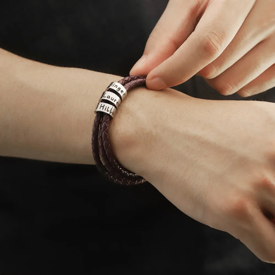 Bracelet avec Noms Personnalisés