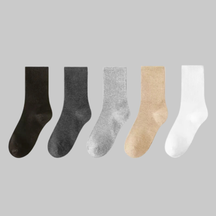 Chaussettes en Coton Péruvien Peigné Mi-Mollet | Liquidation 50% de réduction + LIVRAISON GRATUITE