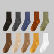 Chaussettes en Coton Péruvien Peigné Mi-Mollet | Liquidation 50% de réduction + LIVRAISON GRATUITE