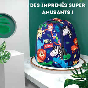 Sac à dos enfant motif animaux - De la forêt des câlins à votre école