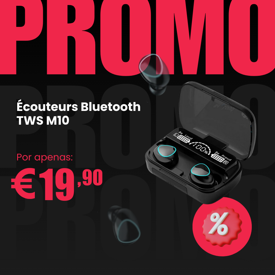 Écouteurs Bluetooth TWS M10