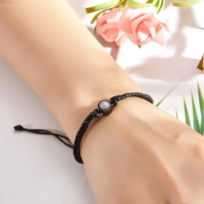 Bracelet Personnalisé avec Photo d'un Être Cher