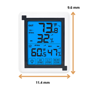 Station météo thermomètre extérieur intérieur