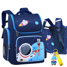 Sac à Dos Enfant Premium Imperméable Unisexe - Aventure Spatiale à l'École + Cadeau