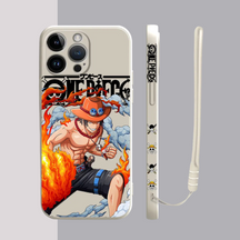 Coque iPhone One Piece Luffy - Coque de Haute Protection avec Cordonnette Offerte