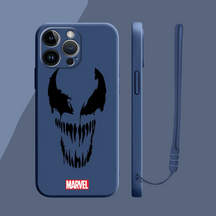 Coque iPhone Marvel Spider-Man x Venom - Coque de Haute Protection avec Lanière Offerte