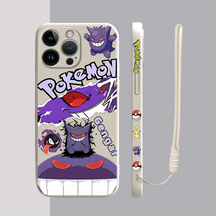 Housse iPhone Pokémon Classique - Coque Haute Protection avec Cordons Offerts