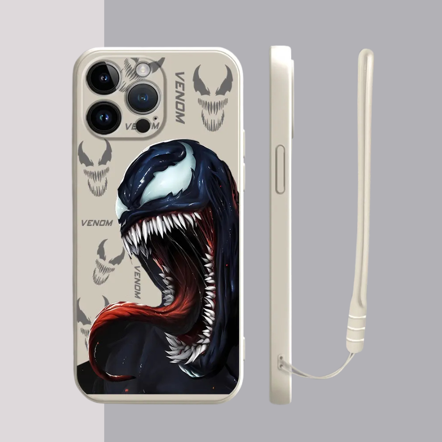 Coque iPhone Spider-Man et Venom Film - Étui de Haute Protection et Résistance