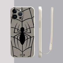 Coque iPhone Spider-Man Classique - Coque Haute Protection avec Cordons Offerts