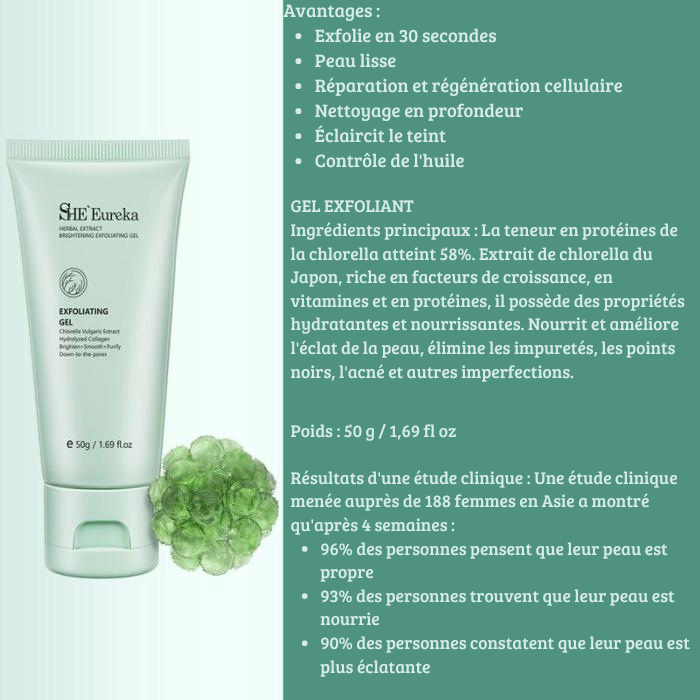 Gel Exfoliant Clreador She Eureka