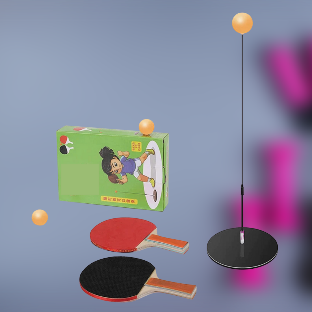 Tennis de table portatif pour s'entraîner au ping pong