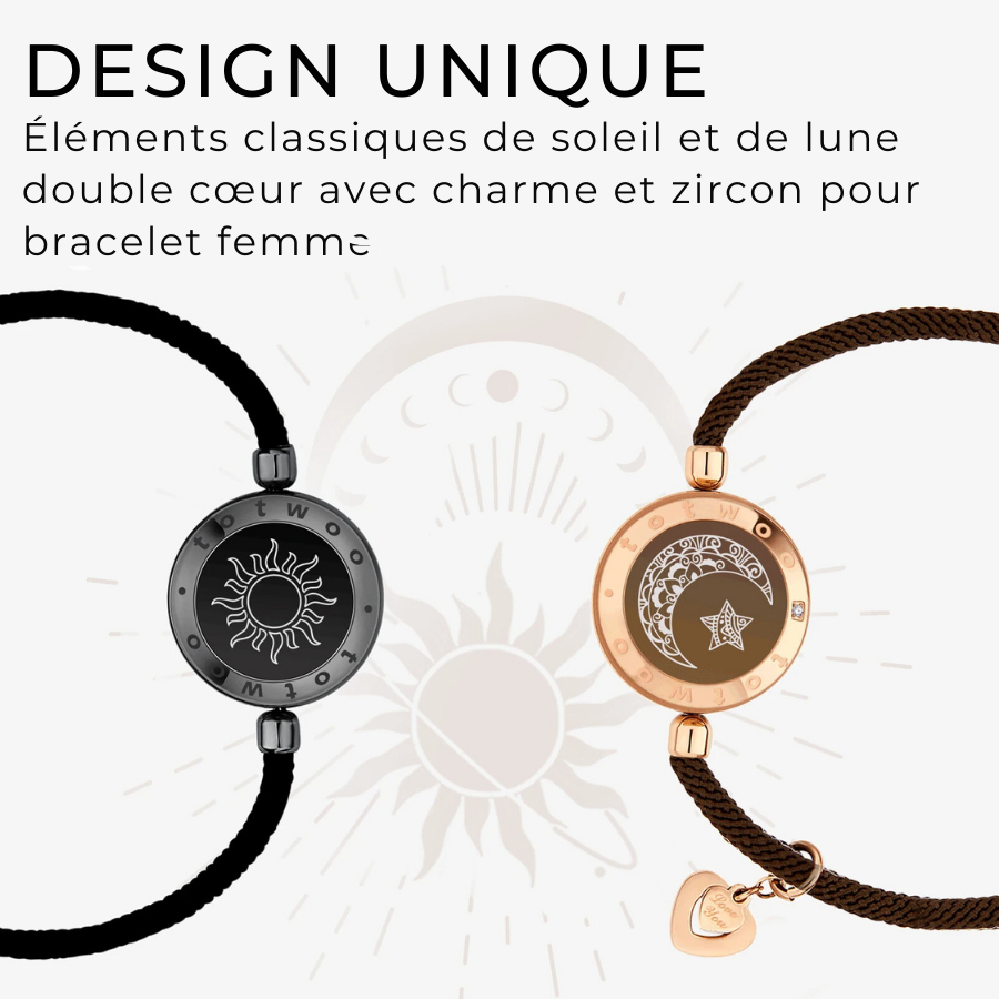 Bracelets Connexion d'Amour - Exprimez ce que vous ressentez avec un simple toucher