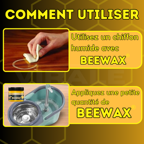 BeeWax - Restaurateur Premium pour Meubles, Sols et Bois Fait à Base de Cire d'Abeille | ACHETEZ 1 OBTENEZ 2 | Livraison Gratuite | Renouvelez Vos Meubles En Quelques Minutes