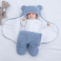 Couverture pour bébé gigoteuse Ours Dormeur (0 à 9 mois) - DERNIÈRES PIÈCES EN PROMOTION D'HIVER