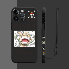 Coque iPhone One Piece Luffy Recherché - Étui de Haute Protection avec Cordon Offert