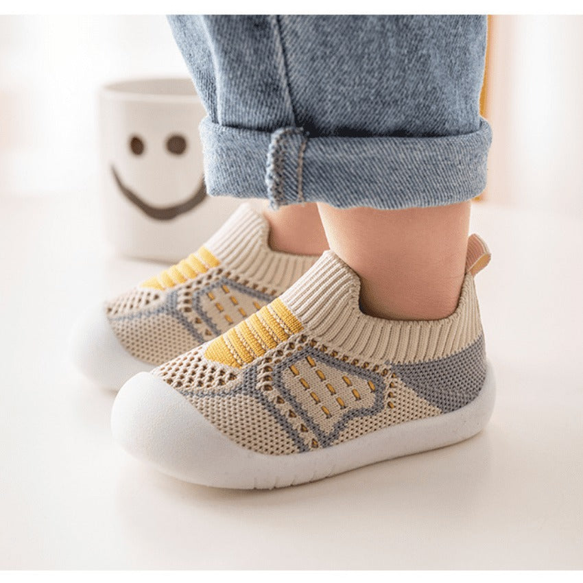 Chaussons Respirants pour Enfants en Maille SUMMER SPORT - Confortables, Respirants, Antidérapants 0-4 Ans