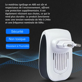 Repelente Multi-Pragas Électronique Pest Reject Original - [AUJOURD'HUI SEULEMENT : ACHETEZ 1, OBTENEZ 2] | Protégez votre maison et votre environnement de manière définitive avec sécurité et praticité.