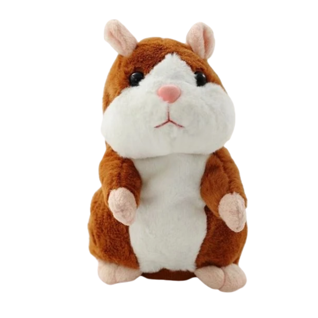 Peluche hamster parlant