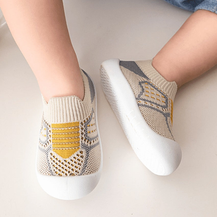 Chaussons Respirants pour Enfants en Maille SUMMER SPORT - Confortables, Respirants, Antidérapants 0-4 Ans