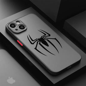 Coque iPhone Logo Translucide des Super-Héros Marvel - Étui de Haute Protection et Résistance