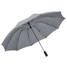 Parapluie inversé LED à bandes réfléchissantes