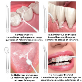 OralFlow™ + Kit d'Accessoires Offert !