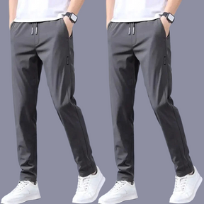 Pantalon Ultra Tech Slim Fit |Tissu extensible et respirant pour un confort total en toute occasion [Aujourd'hui seulement, achetez-en 1 et obtenez-en 2]