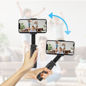 Stabilisateur Smartphone Intelligent - Stabilisateur avec Trépied Téléphone Portable - Compatible Iphone/Android