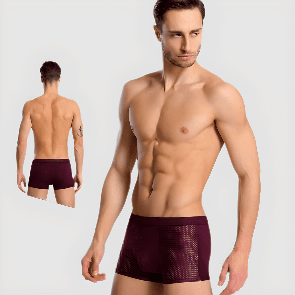 Kit de 10 Boxers en Fibre de Bambou - Légers et Confortables