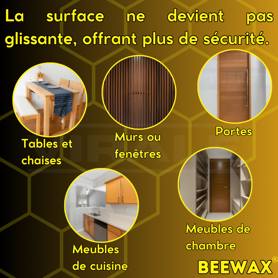 BeeWax - Restaurateur Premium pour Meubles, Sols et Bois Fait à Base de Cire d'Abeille | ACHETEZ 1 OBTENEZ 2 | Livraison Gratuite | Renouvelez Vos Meubles En Quelques Minutes