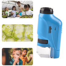 Mini Microscope Portable MONDE SCIENCE - Jeu Éducatif pour Enfants