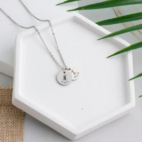 Collier avec pendentif personnalisé