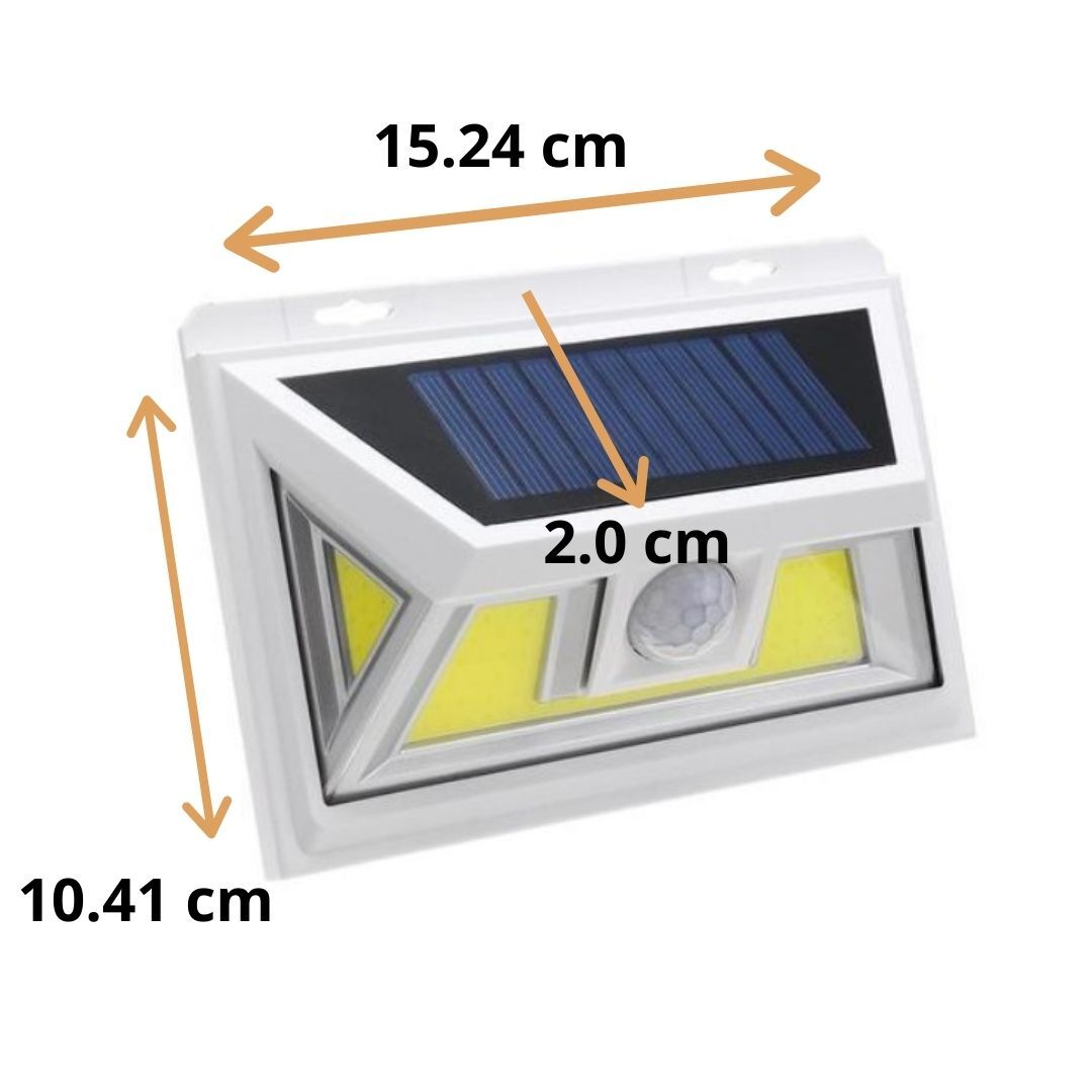 Applique solaire LED étanche avec détecteur de mouvement