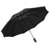 Parapluie inversé LED à bandes réfléchissantes