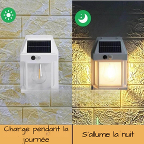 LAMPE SOLAIRE AVEC DÉTECTEUR DE MOUVEMENT ET ÉTANCHE [Offre spéciale : Payez 3 et recevez 4, uniquement aujourd'hui]