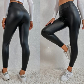 Pantalon Legging Thermique Doublé en Flanelle Taille Haute SlimFit | ACHETEZ 1, OBTENEZ 2 - Modèle le Corps et Réduit la Taille