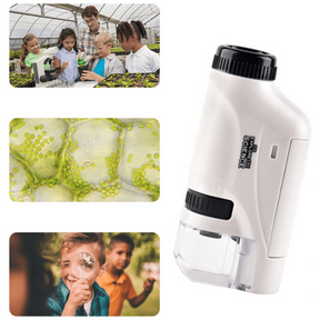 Mini Microscope Portable MONDE SCIENCE - Jeu Éducatif pour Enfants